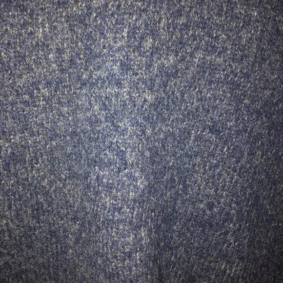 VINTAGE WOOLRICH Sz XL Womens Blue Gray Wool Blend Crew Neck Long Sleeve Sweater - Picture 3 of 6